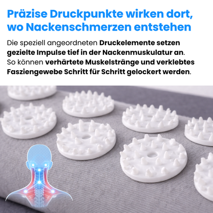 Nackenschmerzen gezielt lösen durch Druckpunktentlassung– auch wenn sie bis in den Kopf ziehen