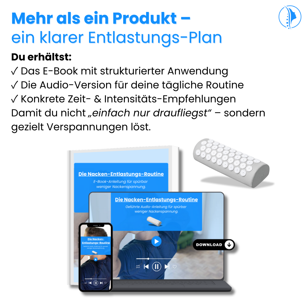 Nackenschmerzen gezielt lösen durch Druckpunktentlassung– auch wenn sie bis in den Kopf ziehen